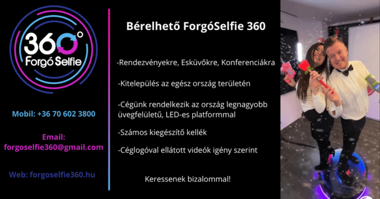 ForgóSelfie 360°