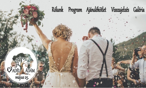 Zogwebdesign Esküvői Weboldal