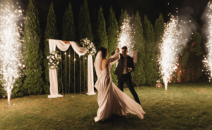 Tűzijáték, Lézershow az esküvőn (1)